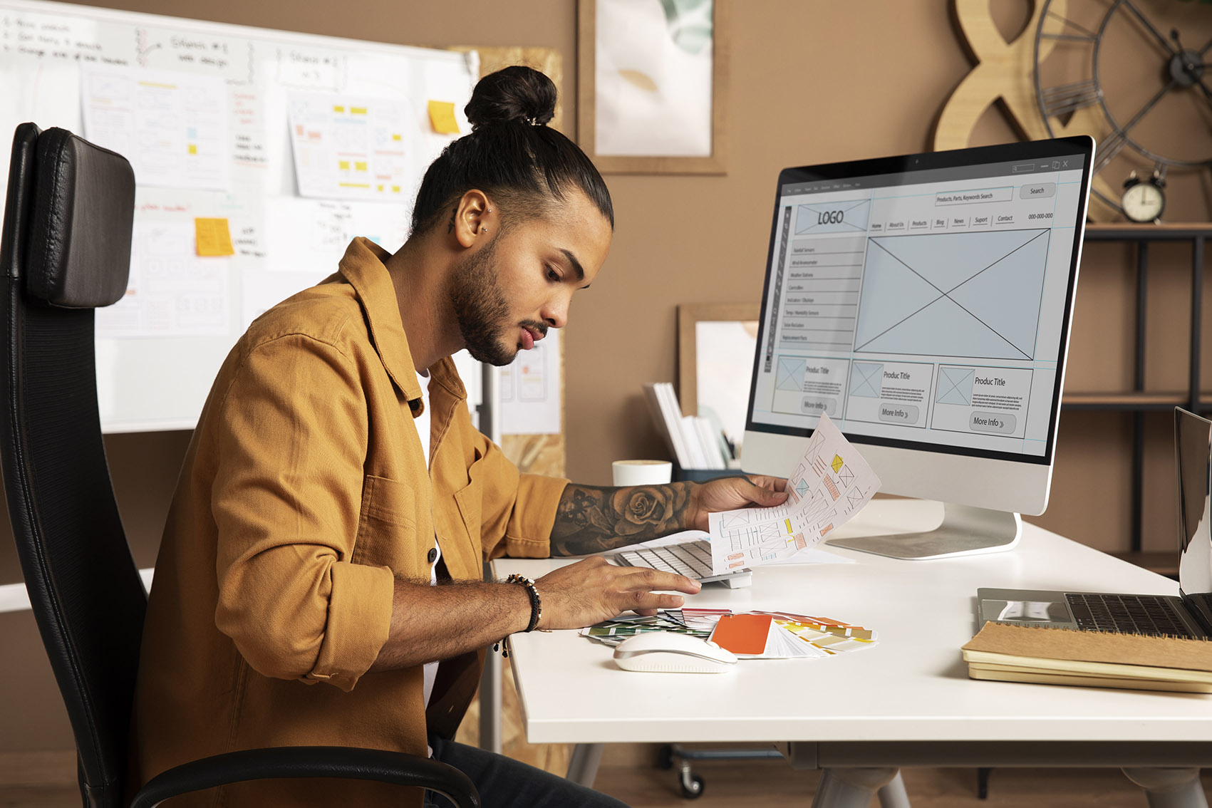 Custom Graphic & Print Design process