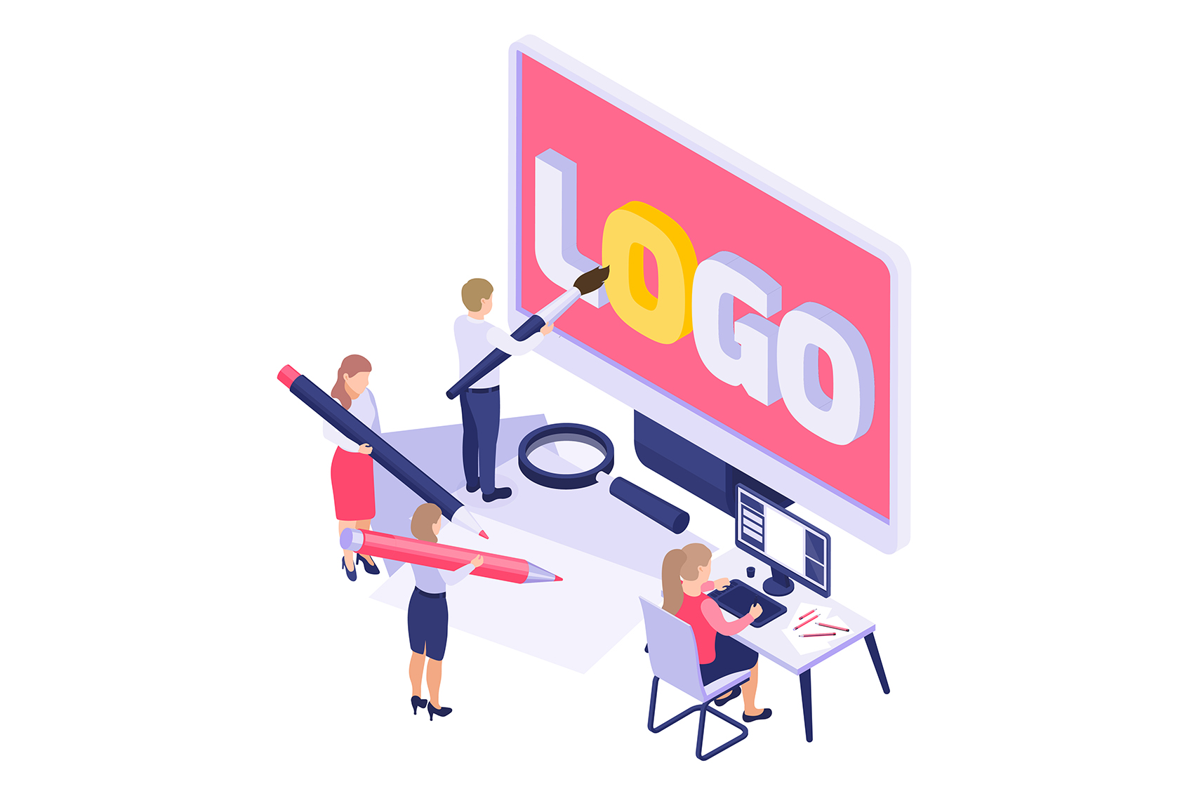 custom logo design and branding services for businesses and NGOs