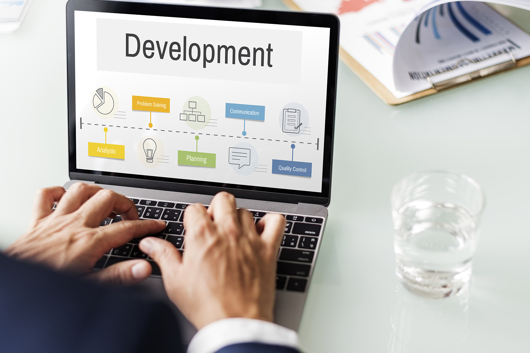 Different types of website design and development services offered